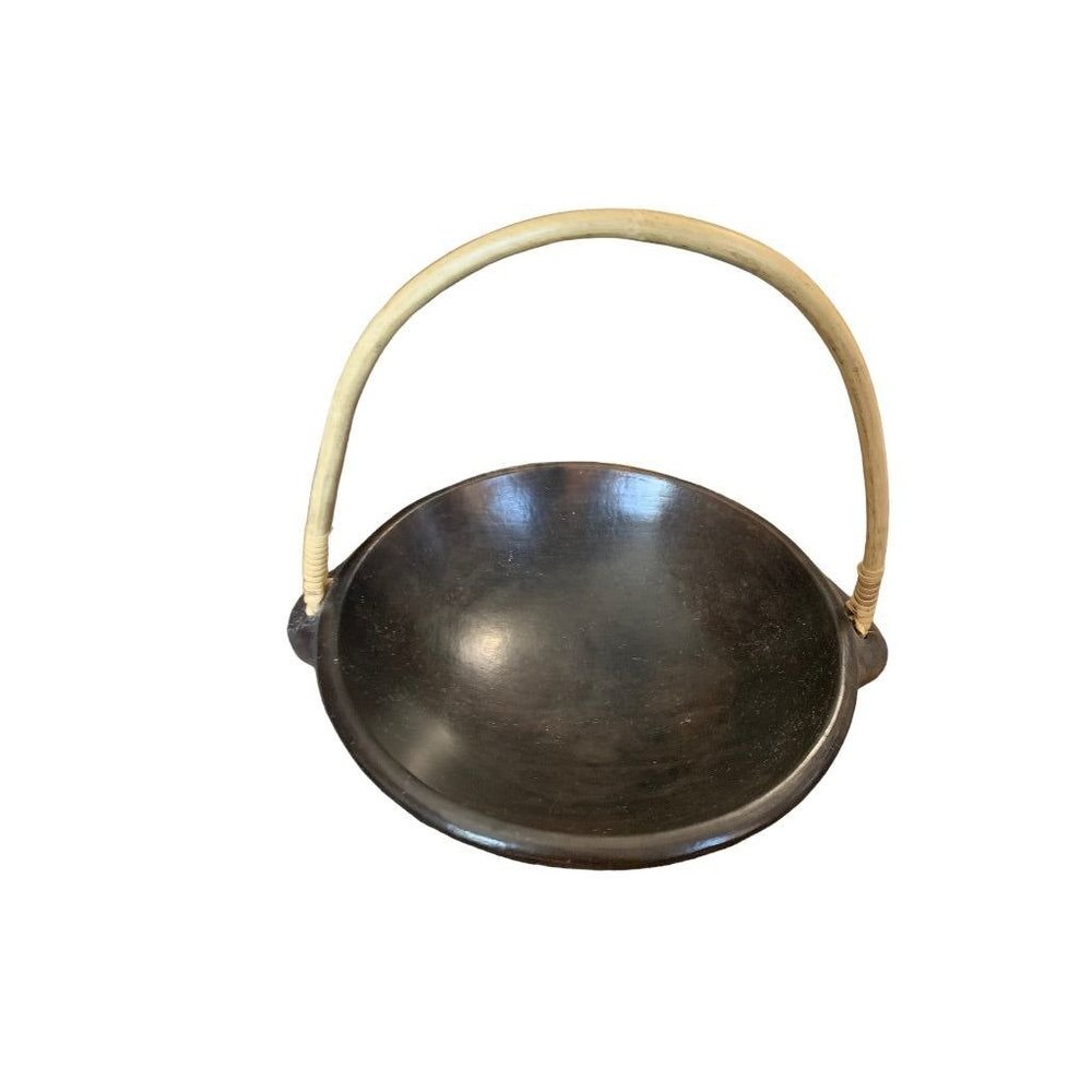 Meander Zen Zen Hanging Shelf Sitting Handmade Wooden Basket
